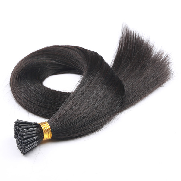 Premium 100 real human remy i tip hair extensions CX090